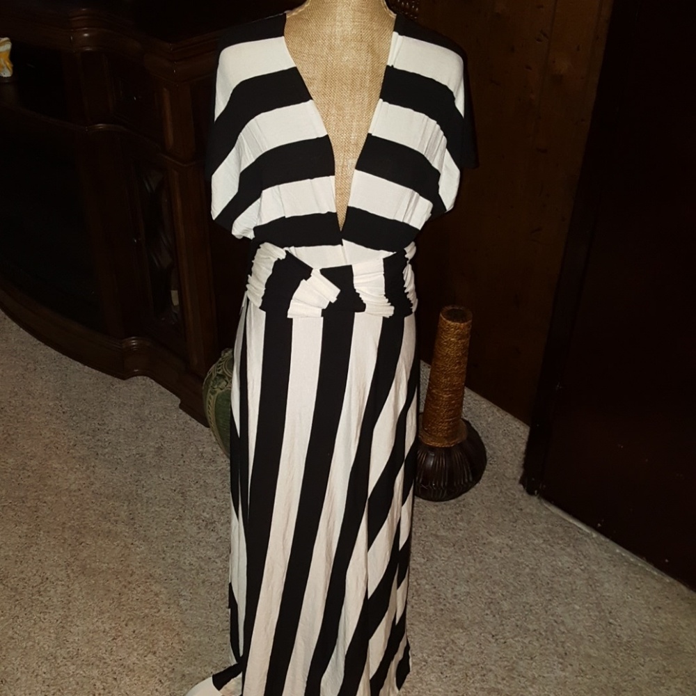 MAXI DOUBLE WRAP DRESS